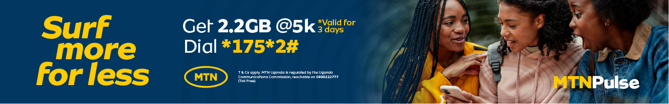 Surf more for less - Get 2.2GB @5k. Dial *175*2#